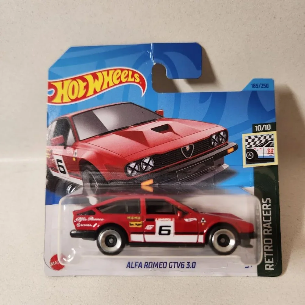 Hot Wheels Alfa Romeo GTV6 3.0 Retro Racers 10/10 Red 185/250 EASTER BASKET GIFT